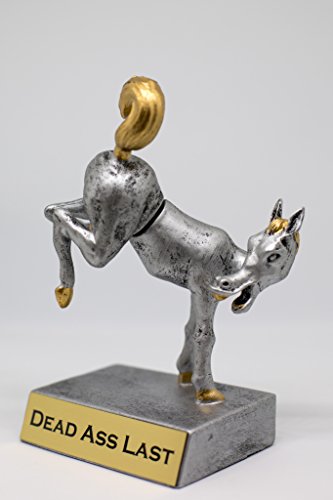 【中古】【未当て嵌める・未開封品】目じるし馬のうしろ側Bobblehead Award, Last Place Trophy