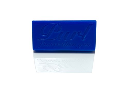 【中古】【未当て嵌める・未開封品】Purl 寒さ/冬用 マイクロクリスタリン スキーの板\u0026スノーボード チューニングワックス 生腐蝕性 周囲の状況に人懐っこい 弾丸道路 1重量ポンド レンガ 青色