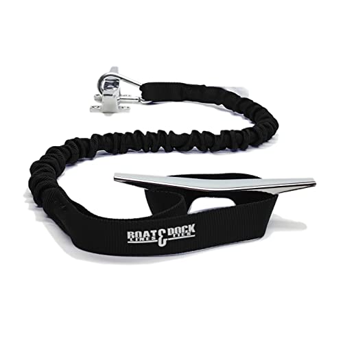 【中古】【未使用・未開封品】フックとCordバンジーBoating Dock Tiesパックof 2。ループとフックスタイル。
