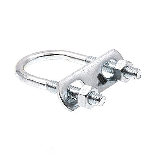 【中古】【未使用・未開封品】Prime-Line 9071931 Uボルト、ラウンドベンド、1/4インチ-20 X 1-1/8インチ x 2-1/4インチ。 - (3/4インチ パイプ)、亜鉛メッキスチール、10個パ