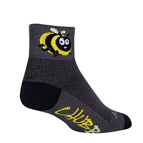 【中古】【未使用・未開封品】SockGuyレディース2?in Chubbeeサイクリング/ランニングソックス ブラック