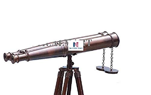 【中古】【未使用・未開封品】NAUTICALMART FLOOR STANDING Admiral 'sアンティーク銅双眼鏡62 \