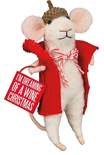 【中古】【未使用・未開封品】プリミティブby Kathyボックス4.50インチTall Signマウス???ワインCmas