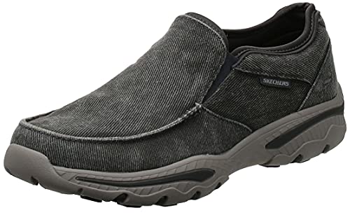 【中古】【未使用・未開封品】スケッチャーズ Skechers メンズ カジュアルシューズ CRESTON-MOSECO 65355 CHAR GRAY CHAR 25.5cm