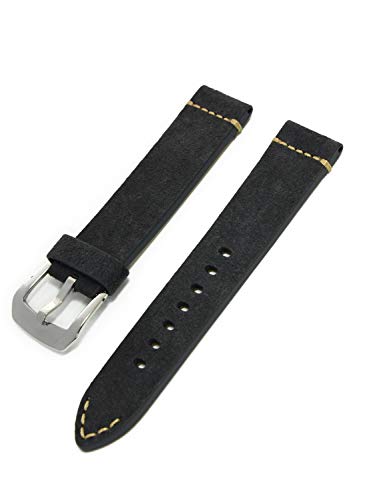 【中古】【未使用・未開封品】CASSIS[カシス] ヌバック 時計ベルト KAUAI カウアイ 20mm グレイ 交換用工具付き U1012335091020
