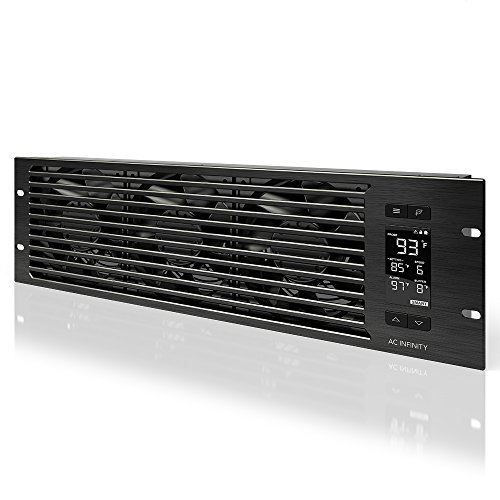 【中古】【未使用・未開封品】AC Infinity CLOUDPLATE T9-N ラック マウント ファン パネル 3U [吸気型] AV機器 ホームシアター ネットワーク関連機器 冷却 19インチラック用