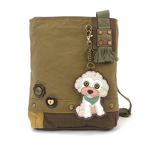 【中古】【未使用・未開封品】Chala Patch クロスボディ レディース ハンドバッグ オリーブ