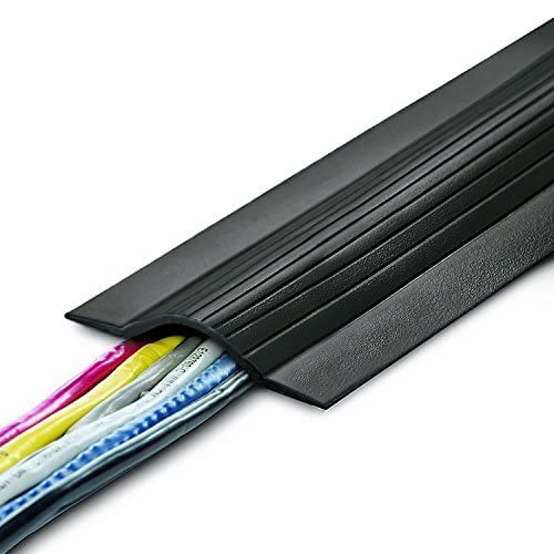 【中古】【未使用・未開封品】Utワイヤutw-cable Blanket低プロファイルコードカバーとプロテクター ブラック UTW-CPL5-BK
