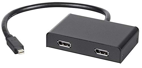 【中古】【未使用・未開封品】Monoprice 2?- Port Mini Displayport 1.2?to DisplayPortディスプレイポート(MST)ハブ