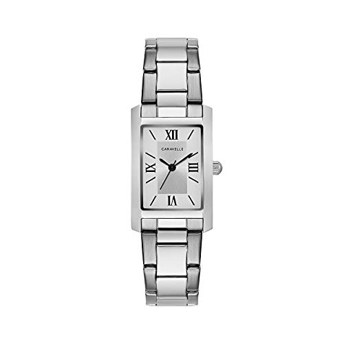 【中古】【未使用・未開封品】Caravelle Women's Quartz Stainless Steel Dress Watch, Color:Silver-Toned (Model: 43L203)
