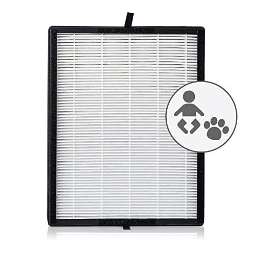 【中古】【未当て嵌める・未開封品】Alen BreatheSmart Flex hepa-pure取り替えっこ用フィルタアドレスアレルギー、ぜんそく、and Dust 1-Pack 白いこと FL40-MP