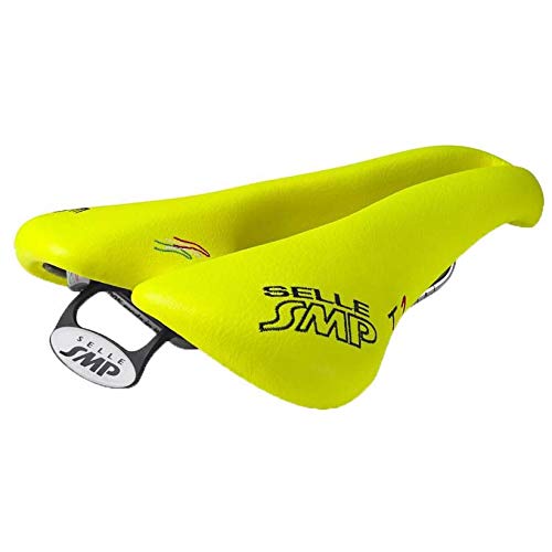 【中古】【未当て嵌める・未開封品】Selle SMP トライアスロン 銀輪サドル腰掛け T1 黄色 FLUO . . イタリア製