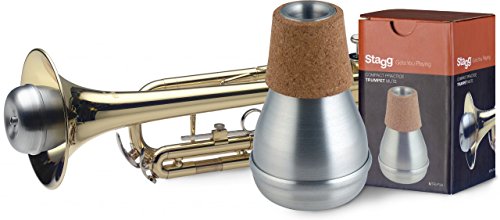 【中古】【未使用・未開封品】Stagg MTR-P3A Compact Practice Mute for Trumpet