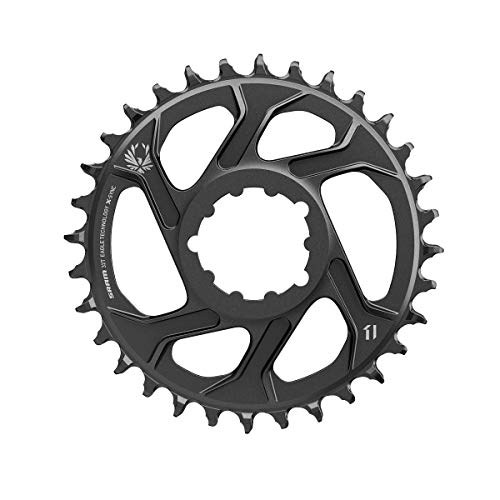 【中古】【未使用・未開封品】SRAM チェーンリング 1x DM オフセット 3mm (Boost) X?SYNC2 CF 12S 34T Black