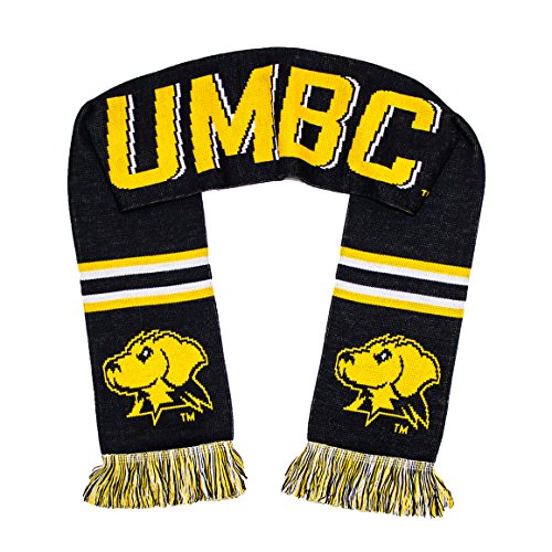 【中古】【未使用・未開封品】UMBC Retrieversスカーフ???Uのメリーランド州ボルチモア郡ニット