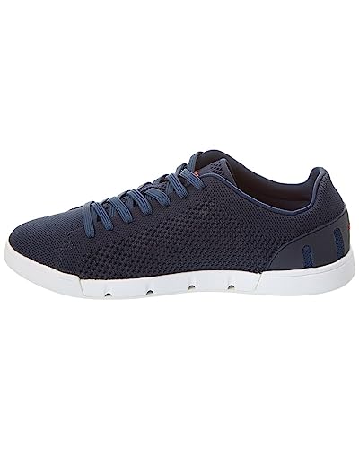【中古】【未使用・未開封品】SWIMS Men's Breeze Tennis Knit Sneakers Navy/White 11.5 M US M｜AJIMURA-SHOP