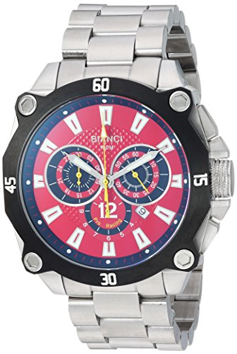 【中古】【未当て嵌める・未開封品】ROBERTO BIANCI WATCHES メンズ エンツォ」クォーツステンレススチールカジュアルウォッチ、色つや：しろがね色トーンダウン（ひな形：Rb71010）