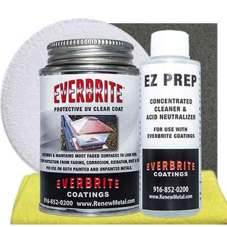 【中古】【未使用・未開封品】Everbrite :クリア、保護コーティングforメタル 4 Oz. Kit
