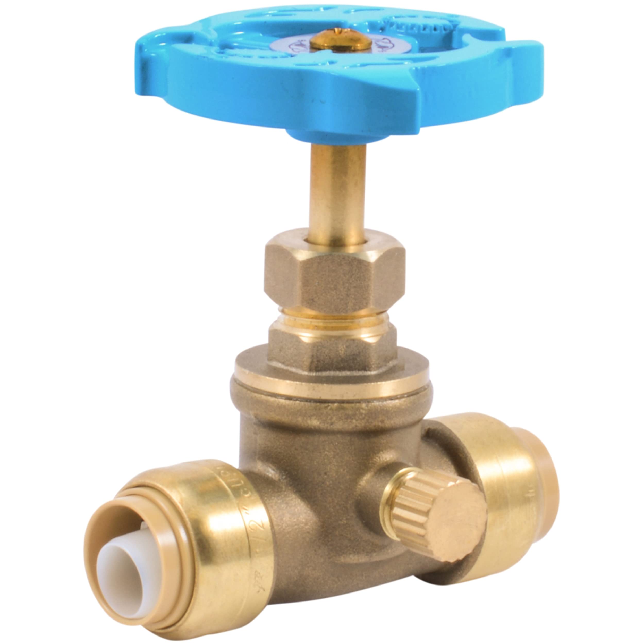 【中古】【未当て嵌める・未開封品】(1) - SharkBite 24634LF Stop Valve Drain