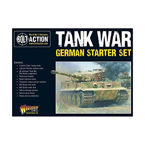 【中古】【未使用・未開封品】Warlord Games, Tank War German starter set, Bolt Action Wargaming Miniatures｜AJIMURA-SHOP