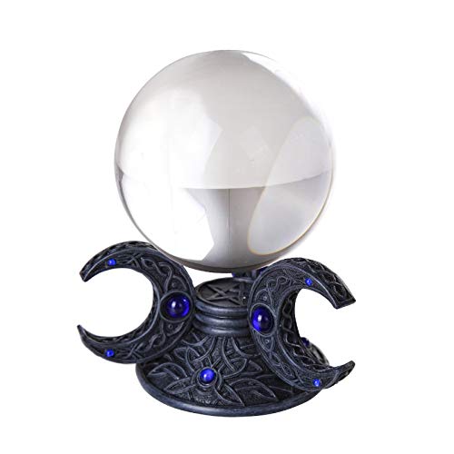 【中古】【未当てはめる・未開封品】Pacific Giftware トリプルお月さま吉祥天ウィッカンと魔法つかい手工芸品結晶観察どんぶり鉢