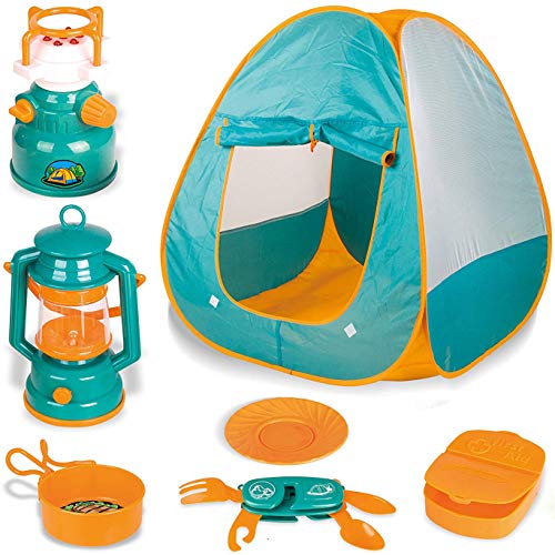 【中古】【未使用・未開封品】Little Explorers キッズポップアッププレイテント キャンプギア付き アウトドアおもちゃツールセット (7ピース)｜AJIMURA-SHOP 15,162円