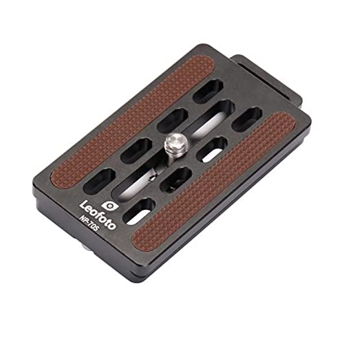 【中古】【未使用・未開封品】Leofoto NP-70S 76mm レンズ / カメラ QRプレート ストラップ付き Boss Arca / RRSレバークランプ対応