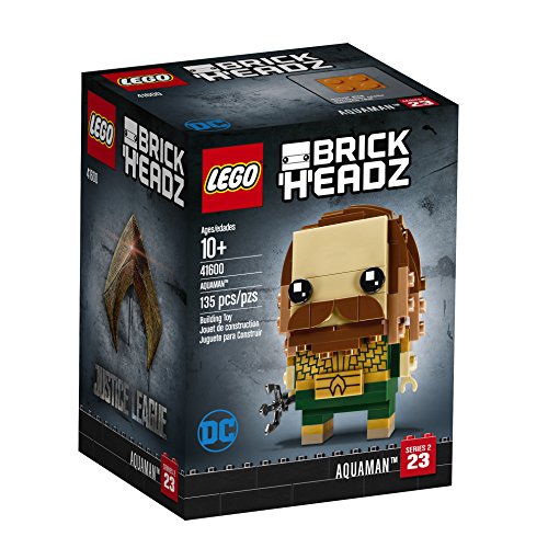 【中古】【未当て嵌める・未開封品】LEGO BrickHeadz Aquaman 41600 Building Kit (135 Piece)