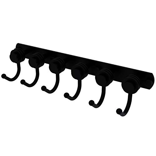 【中古】【未使用・未開封品】Mercury Collection 6 Position Tie and Belt Rack with Dotted Accent - 920D-6-BKM