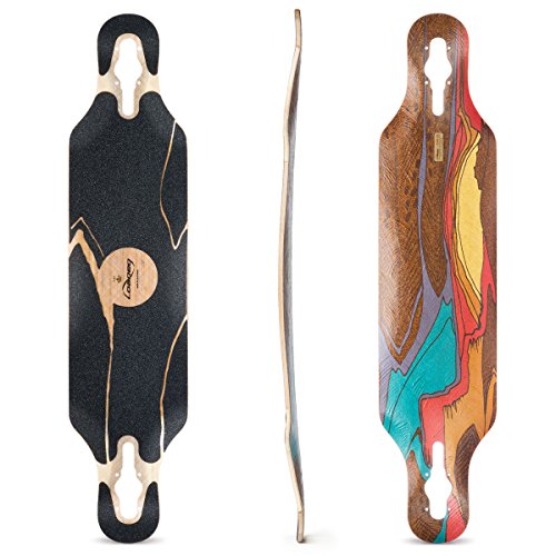 【中古】【未使用・未開封品】Loaded Icarus Longboard Deck - Flex 2 (100 - 200 lbs) by Loaded