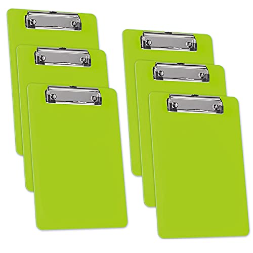 【中古】【未使用・未開封品】Acrimet クリップ ボード メモ ロー プロファイル 6.25×9.0 グリーン シトラス画像
