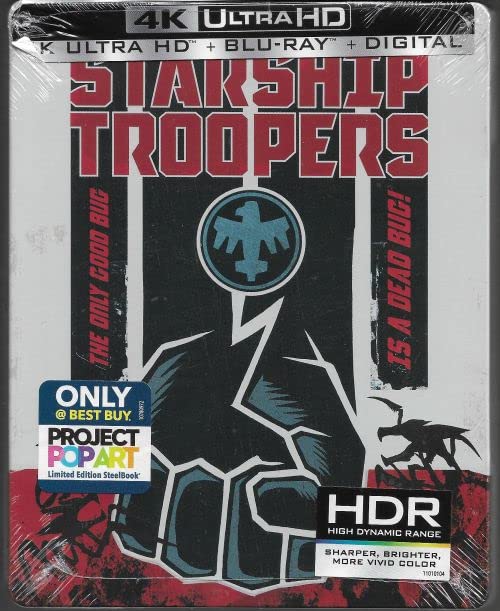 【中古】【未使用・未開封品】Starship Troopers 4K UHD Blu-ray Disc Exclusive Steelbook 34,679円