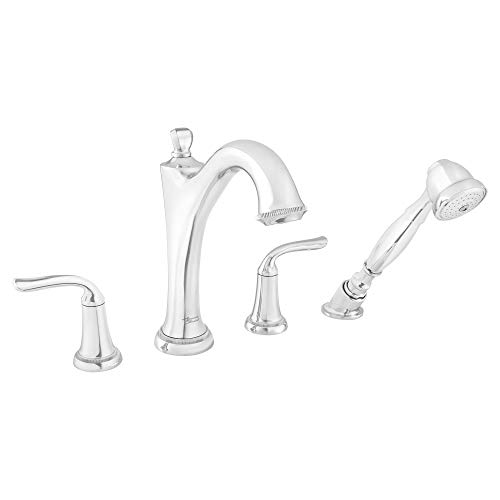 【中古】【未当て嵌める・未開封品】American Standard 7106901.002 Patience 甲板マウント 風呂桶水道の栓 お手々シャワー付き添い人 光輝Cr