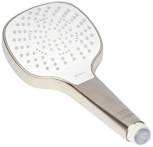 【中古】【未当て嵌める・未開封品】hansgrohe Croma Select E 置き目流通 4in ハンドヘルド シャワー尖端 今めかしい 3 SoftRain、IntenseRain、Pulsating Massage 04723820