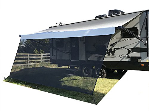 【中古】【未当て嵌める・未開封品】tentproinc RV雨覆い窓日がさNet Complete一揃いの道具落っこちるMotorhomeトレーラSun Blocker画面Retractable TarpメッシュキャノピーShel