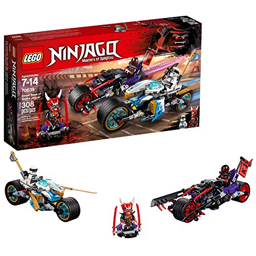 【中古】【未当て嵌める・未開封品】LEGO Ninjago Street Race of Snake Jaguar 70639 Building Kit (308 Piece)