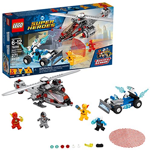 【中古】【未当て嵌める・未開封品】LEGO Superheroes Speed Force Freeze Pursuit 76098 Building Kit (271 Piece)