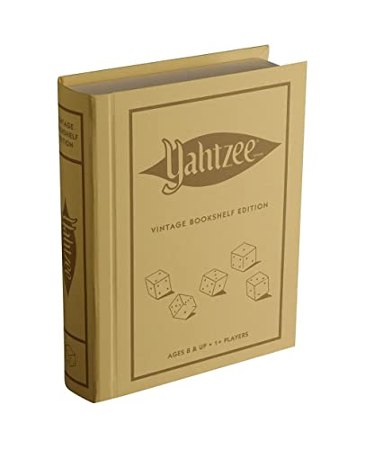 【中古】【未使用・未開封品】Winning Solutions Yahtzee リネンブック ヴィンテージエディション ボードゲーム