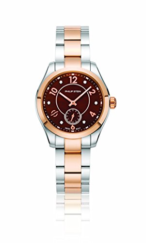 【中古】【未当てはめる・未開封品】Philip Stein Women\u0027s Traveler Swiss-Quartz Watch with Two-Tone-Stainless-Steel Strap, 8 (Model: 91TRG-DCHMOP-SSTRG)