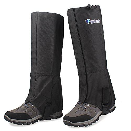 【中古】【未当て嵌める・未開封品】MAGARROW レッグゲートル 山歩き スノーブーツ ゲートル アウトドア 雨合羽 ゲートル 靴覆いかぶせる オックスフォード出どころ (黒いこと、ラージ)