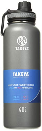【中古】【未使用・未開封品】Takeya Originals Vacuum-Insulated Stainless-Steel Water Bottle, 40oz, Black 27,450円