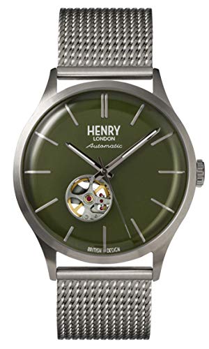【中古】【未当てはめる・未開封品】Henry英国の首都hl42-am-0283メンズHeritageウオッチ