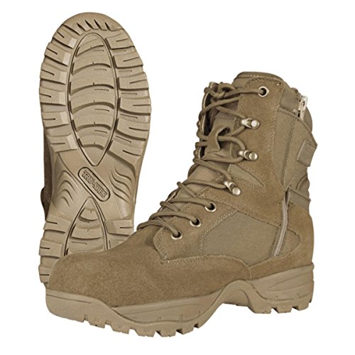 【中古】【未当て嵌める・未開封品】Tru-Spec Men痴 Tac Assault 9\" Side Zip Boots, 8 Wide, Coyote"