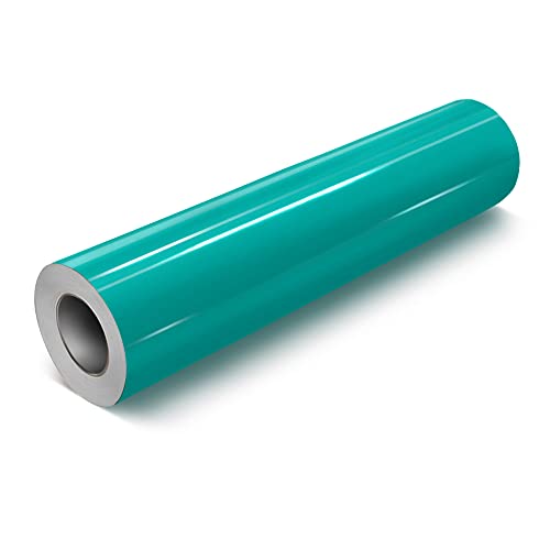 【中古】【未当て嵌める・未開封品】VViViD ターコイズグロス DECO65 果てしが無いへばり着く手工芸品ビニール クリとり捨てる/影ぼうし/カメオ用 (50フート×11.8in バルクロール)