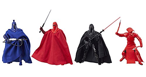 【中古】【未使用・未開封品】米限定 スターウォーズ 最後のジェダイ ブラックシリーズ 6インチフィギュア 帝国ガード 4体セット画像