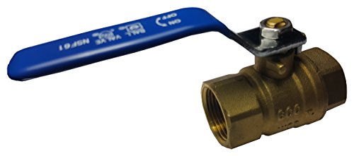 【中古】【未使用・未開封品】XFITTING 3/4インチメスNPTねじ付きボールバルブ フルポート600ワグ - 鉛フリー真鍮フィップボールバルブ 10個|AJIMURA-SHOP