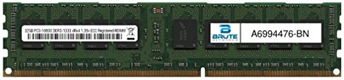 【中古】【未当てはめる・未開封品】Brute Networks A6994476-BN - 32GB マイコン3-10600 DDR3-1333Mhz 4Rx4 1.35v ECC書きとどめる済み RDIMM (OEM PN # A6994476好いかげんに)