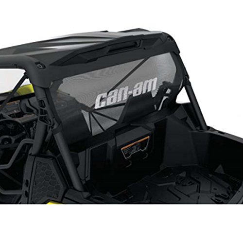【中古】【未使用・未開封品】Can-Am OEM リアウィンドスクリーン Maverick Trail ブラック 715003664
