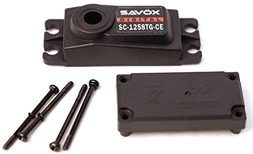 【中古】【未使用・未開封品】Savox Servos CSC1258TG-CE トップ&ボトムケース ネジ付き SC1258TG-CE Cavalieri Edition サーボ用