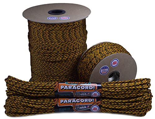 【中古】【未当てはめる・未開封品】BoredParacord ? 300色以上 1フート、10フート、25フート、50フート、100フートの束 \u0026 250フート、1000フートの落下傘550